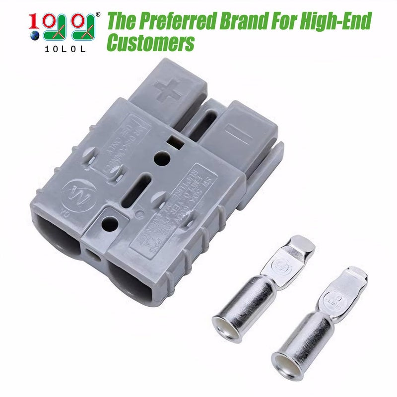 10L0L مقبس شاحن جانبي 10L0L لسيارة جولف كهربائية EZGO ماراثون 1983-1994، بديل لشاحن EZGO SB50 DC 36 فولت - Image 2
